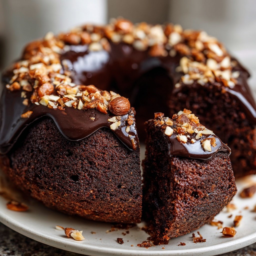 Chocolate Almond Flour Cake