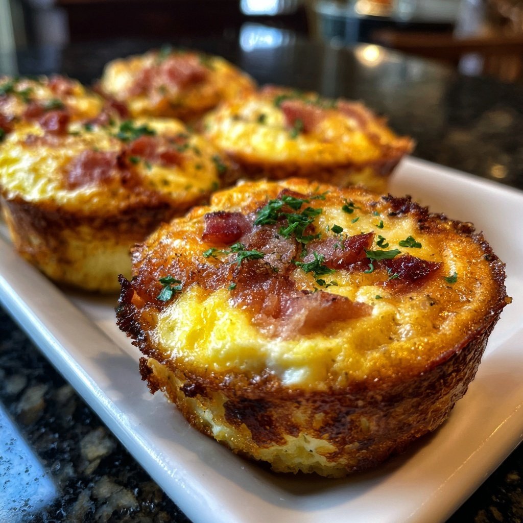 Keto Bacon And Egg Breakfast Cups