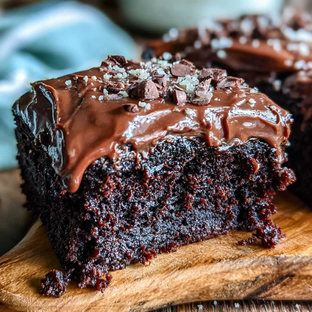 Chocolate Sheet Cake With Cocoa