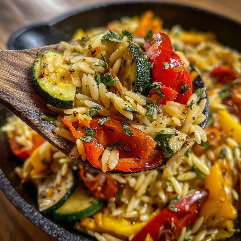 Sunday Roasted Vegetable Orzo