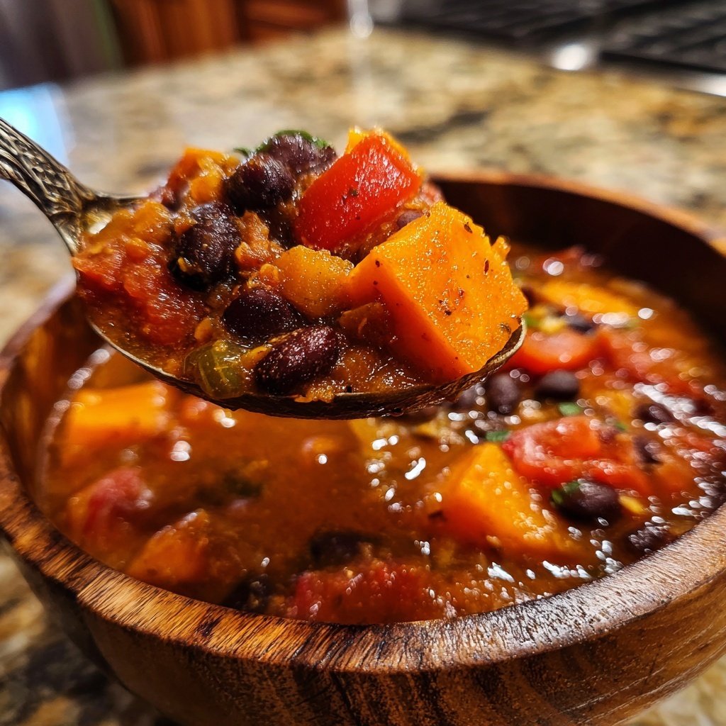 Healthy Crockpot Sweet Potato Stew
