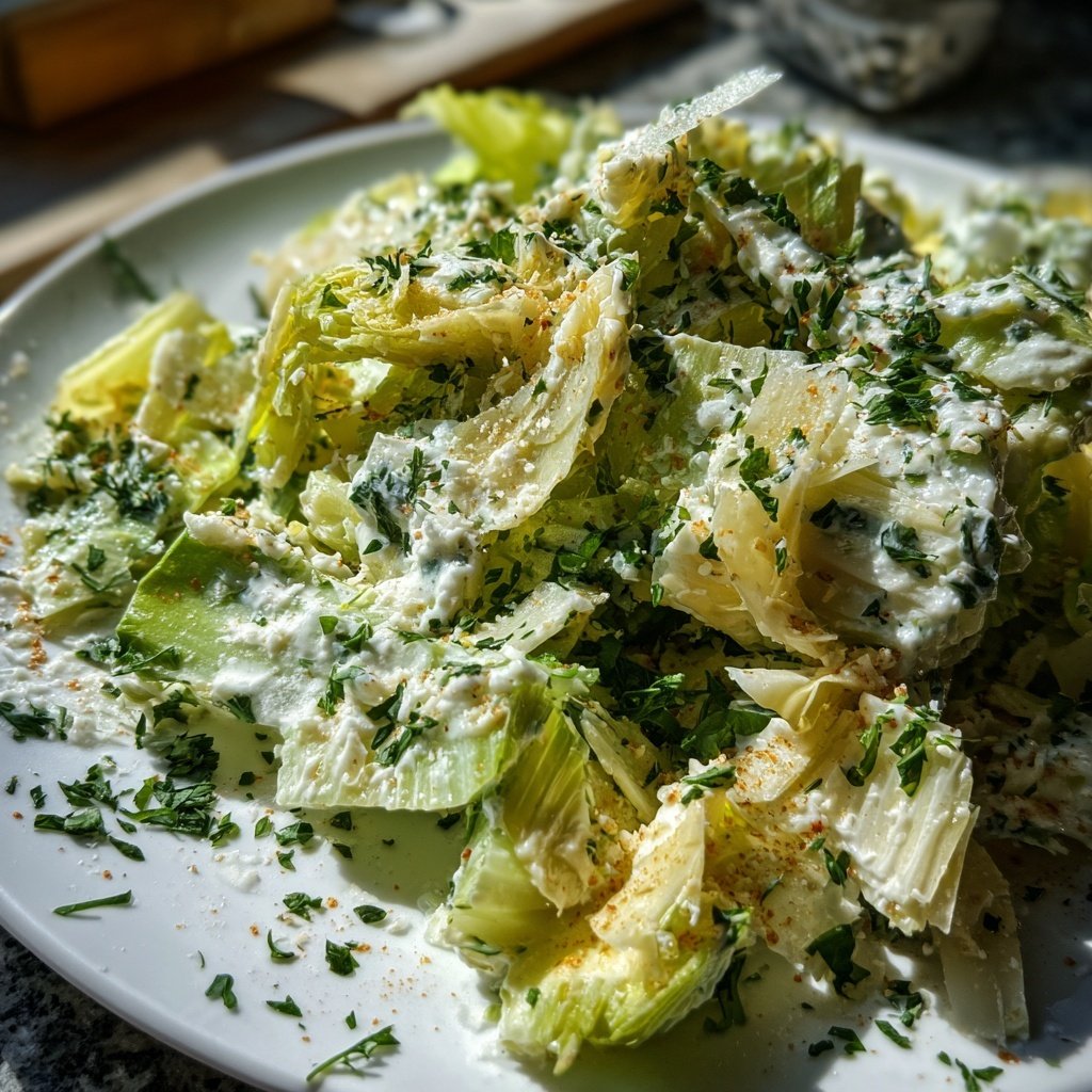 Creamy Celery Salad With Parmesan