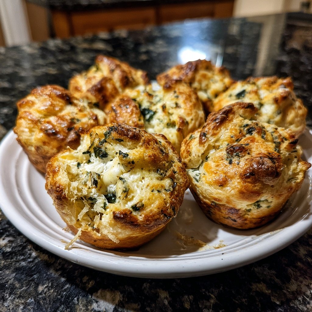 Super Bowl Party Food Spinach Ricotta Puffs