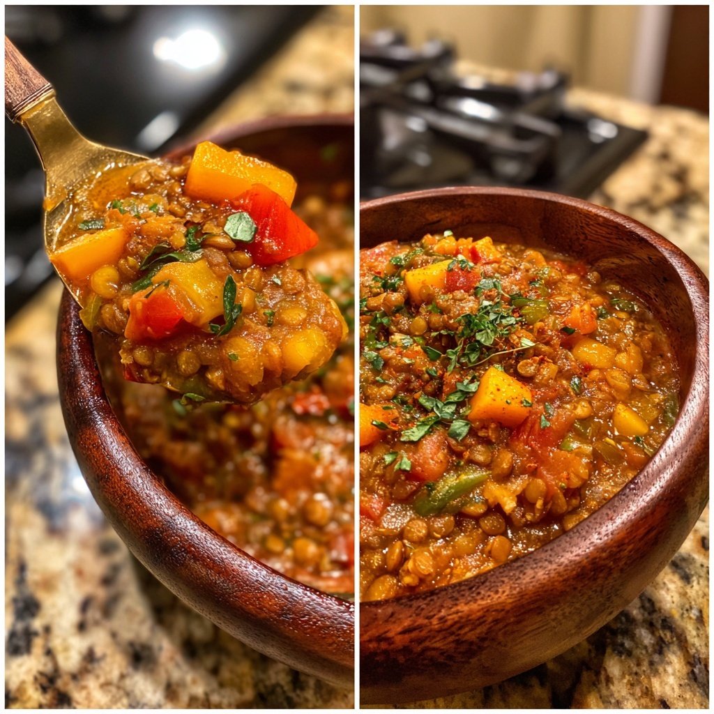 Jamaican Spiced Lentil Stew